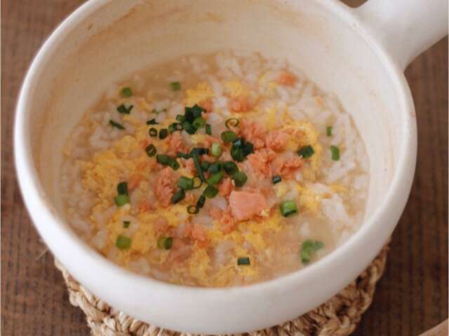 ☆鮭と卵の雑炊☆